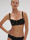 Simone Perele Black Mystic Sheer Demi Bra