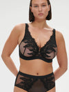 Simone Perele Black Mystic Underwire Plunge Bra