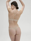 Simone Perele Peau Rose Essential Strapless Bra.