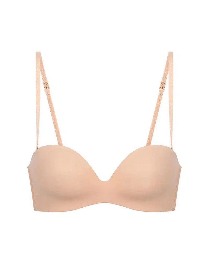 Simone Perele Peau Rose Essential Strapless Bra.