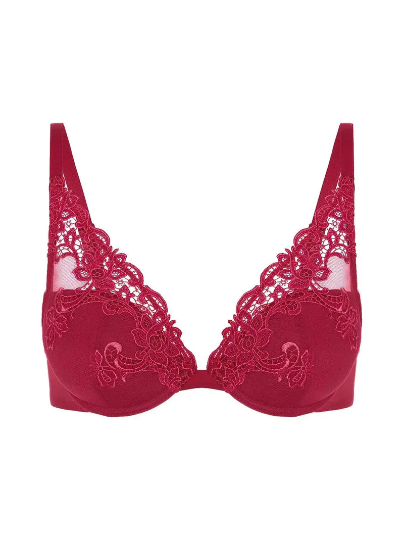 Simone Perele Red Saga Triangle Push Up Contour Bra