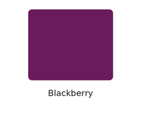Blackberry color swatch