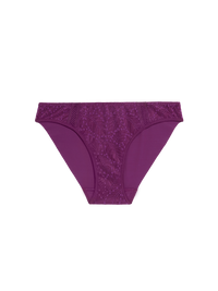Simone Pérèle Comète bikini panty in Blackberry – view 7