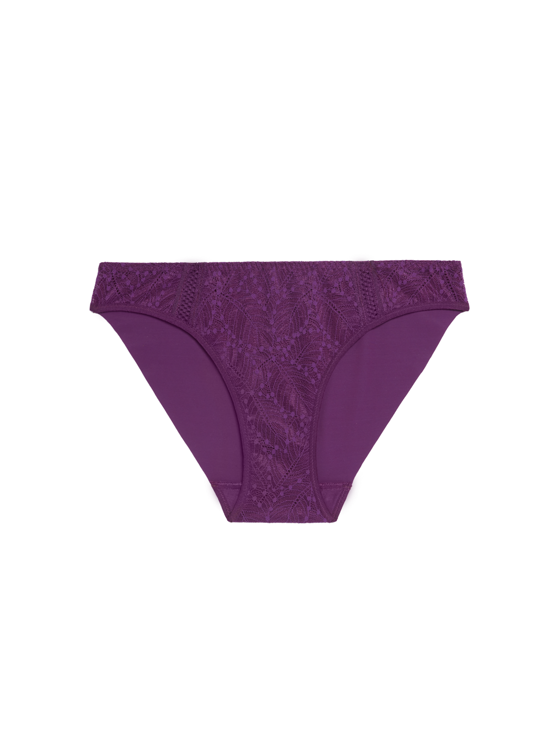 Simone Pérèle Comète bikini panty in Blackberry – view 7
