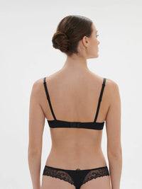 Gem Black Simone Perele Delice Half Cup Bra