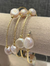 Studio G Gold Spring Pearl Wrap Bracelet