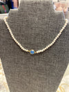 Studio G Pearl Necklace with Crystal Center