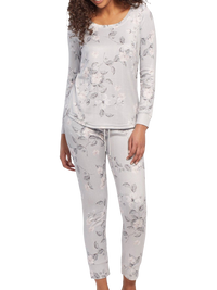 Tribal Vapor Long sleeve pajama top - front