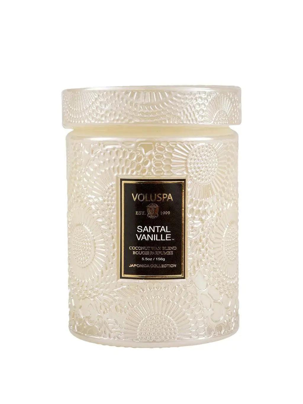 Voluspa Santal Vanille 5.5oz small jar candle